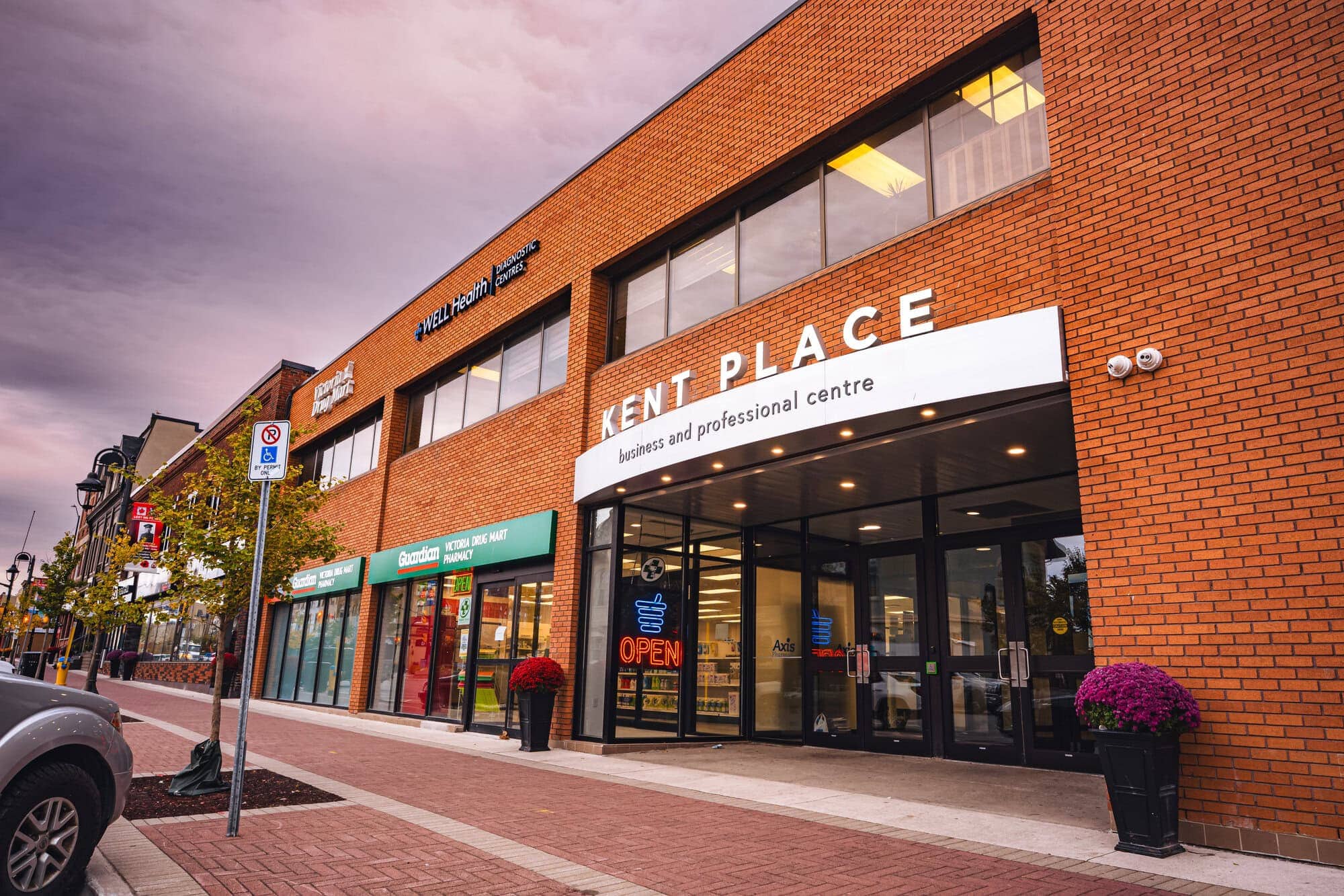 corporate building exterior photography Canada by Evan Aube Creative