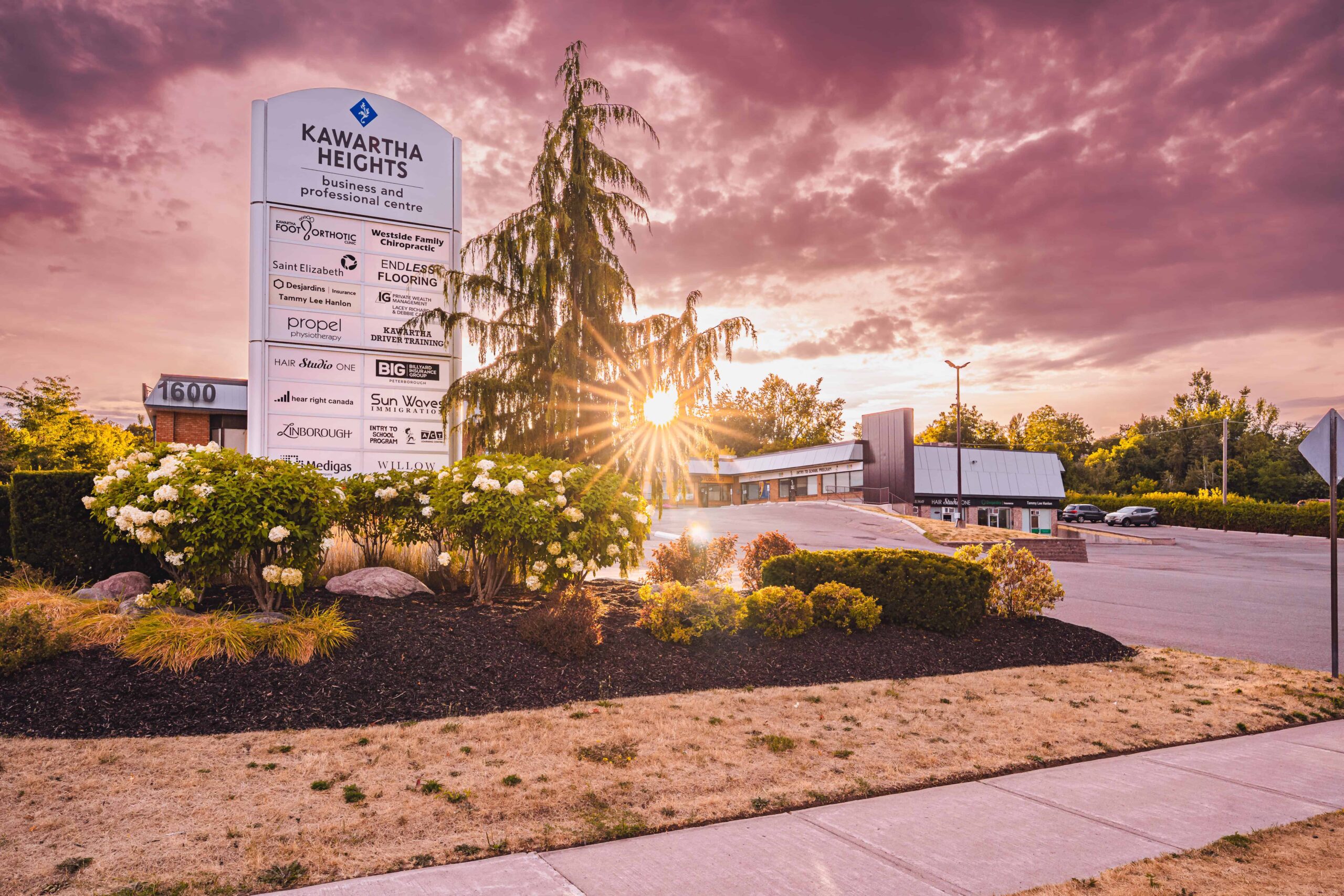 retail plaza commercial photography Peterborough Ontario by Evan Aube Creative