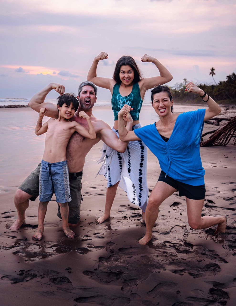 Lifestyle photography session at The Patches, Playa Hermosa, Costa Rica