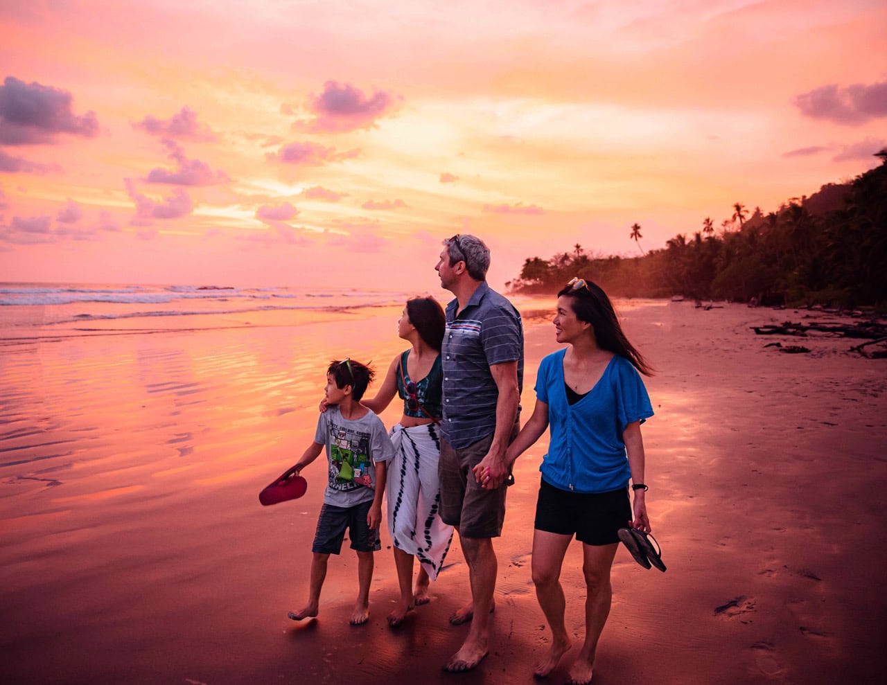 Lifestyle photography session at The Patches, Playa Hermosa, Costa Rica