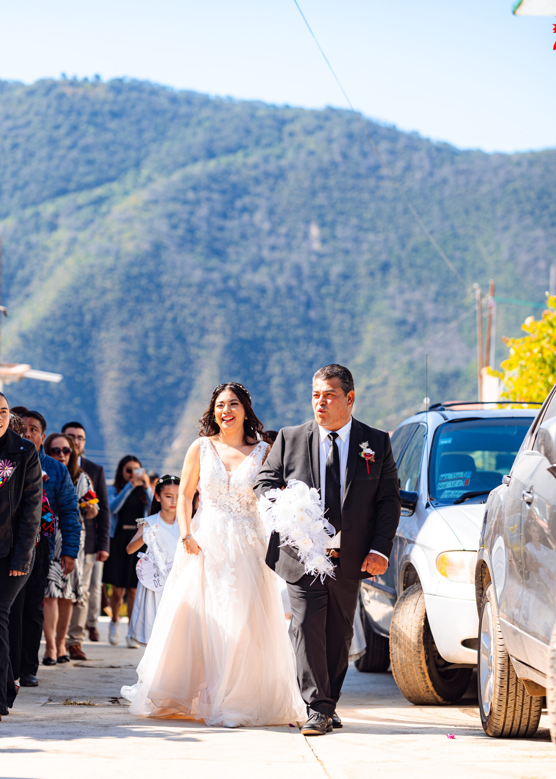 Tom and Gery's wedding day in Mexico