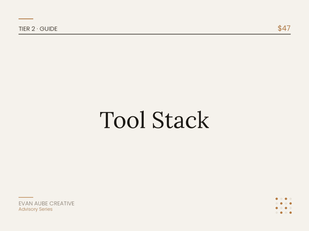 Evan Aube Creative ALT: Content plan checklist tool stack for effective content strategy and plannin.