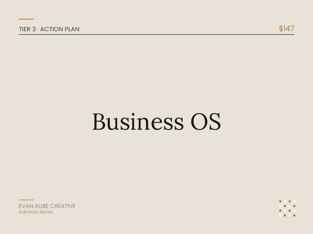 Content plan checklist for business strategy and content organization.